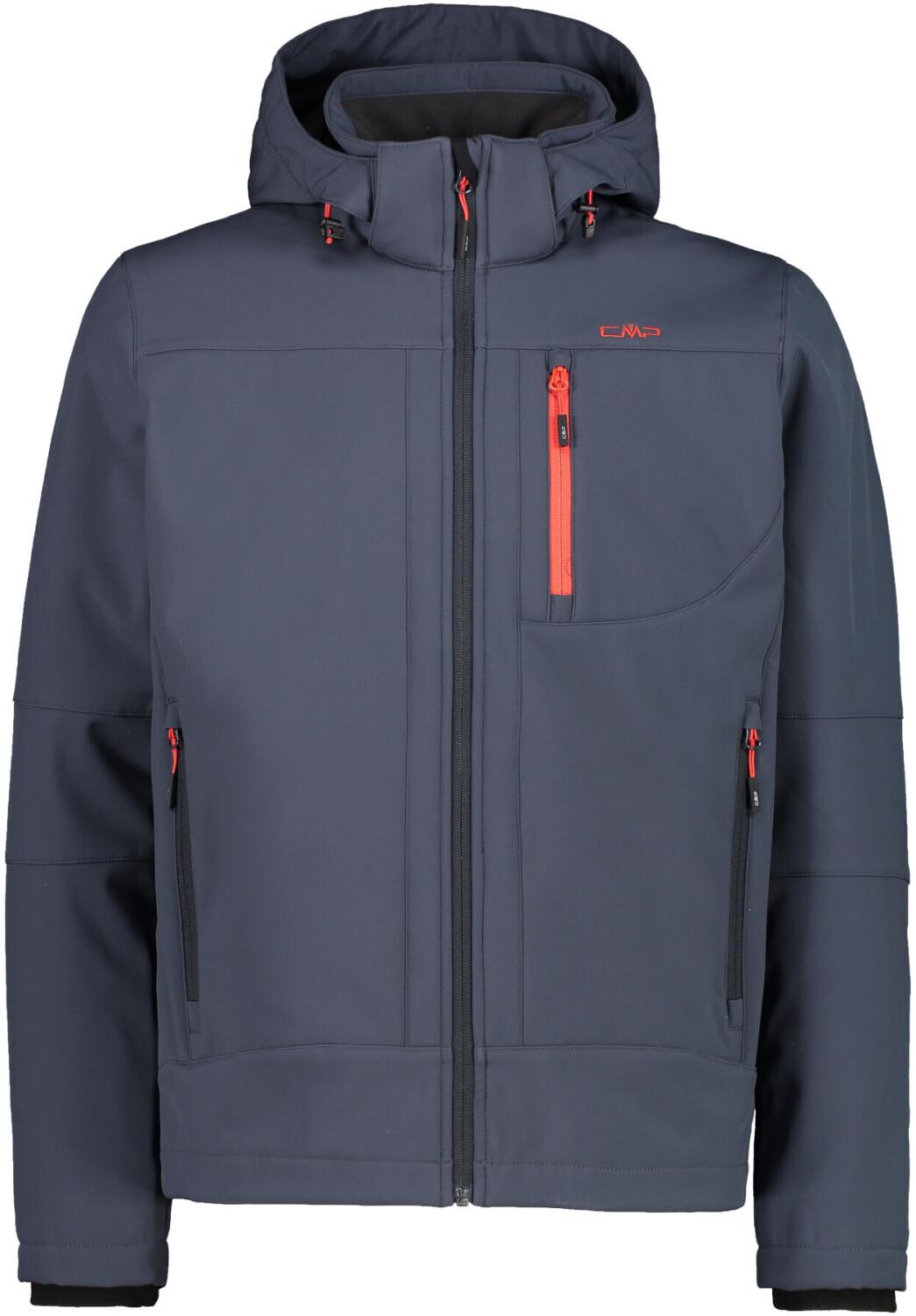 

Куртка CMP мужская софтшелл с отстегивающимся капюшоном (3A01787N) титанио/антрацит 48