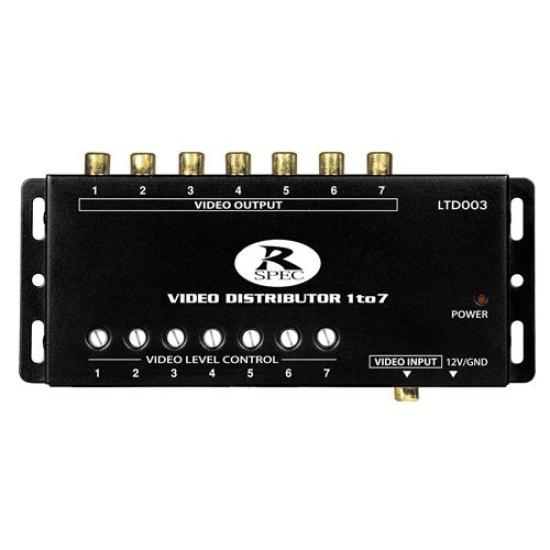 Datasystem Video Distributor RCA Video Distributor LTD003 7-Output