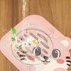 Anti Odor Floor Drain Pad Cartoon Cat Shower Drain Cover  for Kitchen Toilet