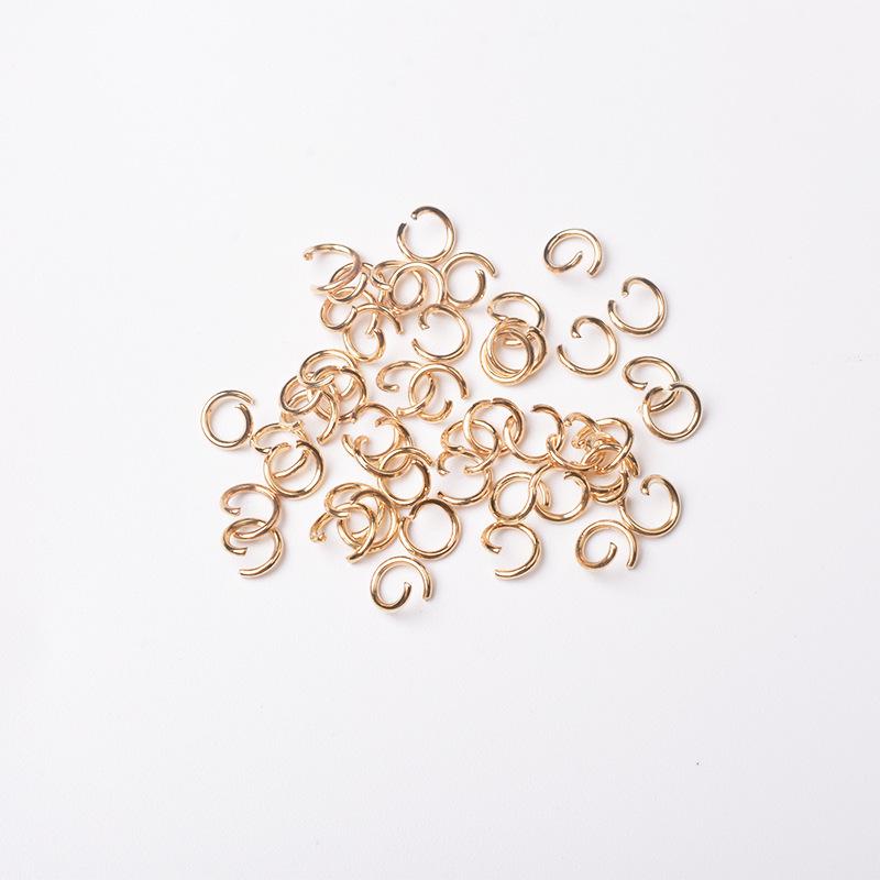 Open Jump Rings for DIY Jewelry Accessories - Perfect for Making Bracelets, Necklaces, and Finishing Touches - Popular Style