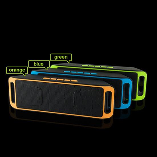 Portable Wireless Speaker Stereo Subwoofer TF Bluetooth-compatible 4 USB FM Radio Built-in Mic