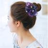 Korean Style Flower Hair Band Organza Circle Headband High-end Fabric Hair Accessories Rubber Band Female Headband Accessories