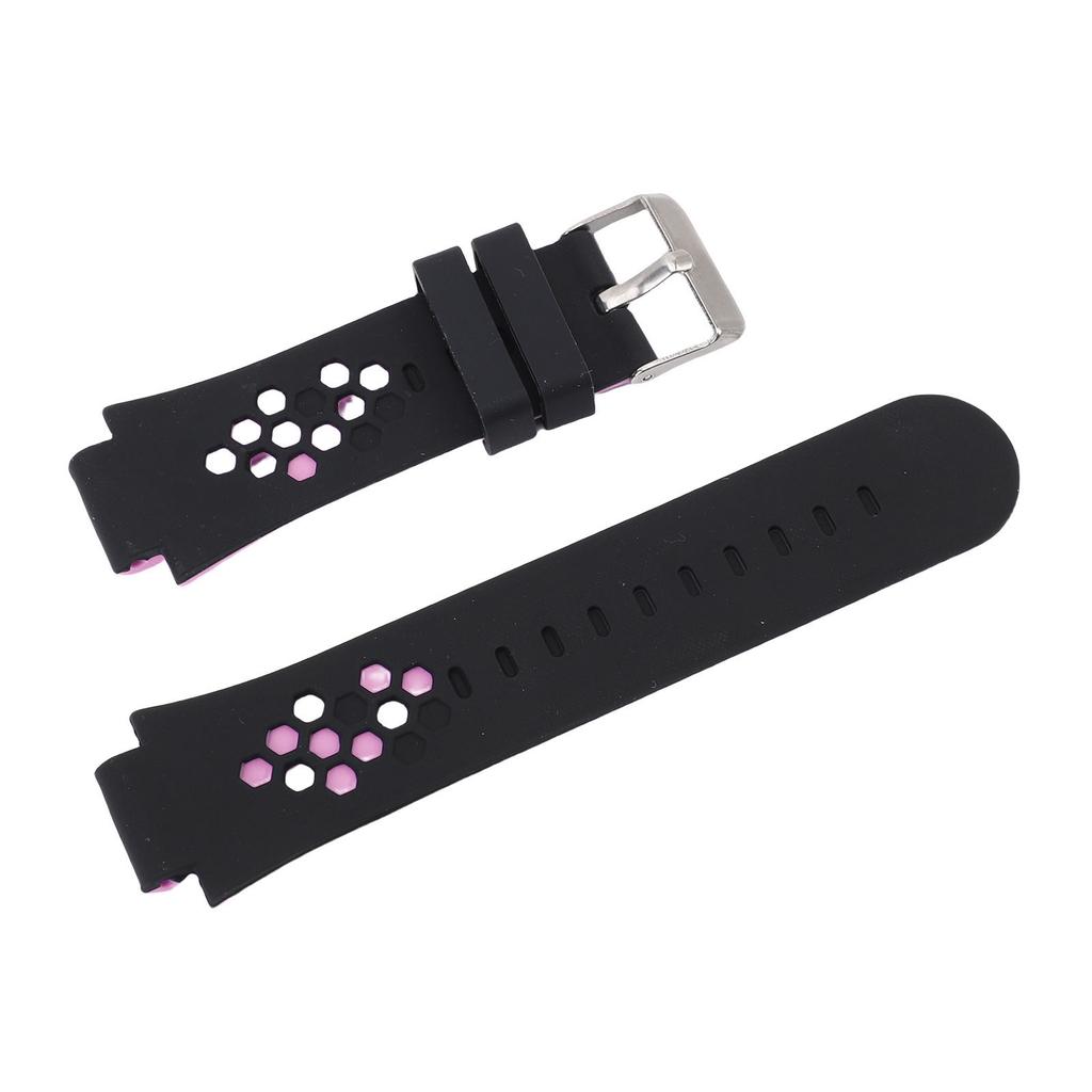 Bracelet Montre Enfant Résistant à la Pluie Design Ergonomique Antidérapant 15mm Bracelet de Rechange pour Montre Intelligente Enfant Rose