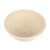 Washable Baking Bowl Round Deep Bowl Thickened Bread Container Cane Splint Breathable Hollow Dough Rising Bowl Kitchen