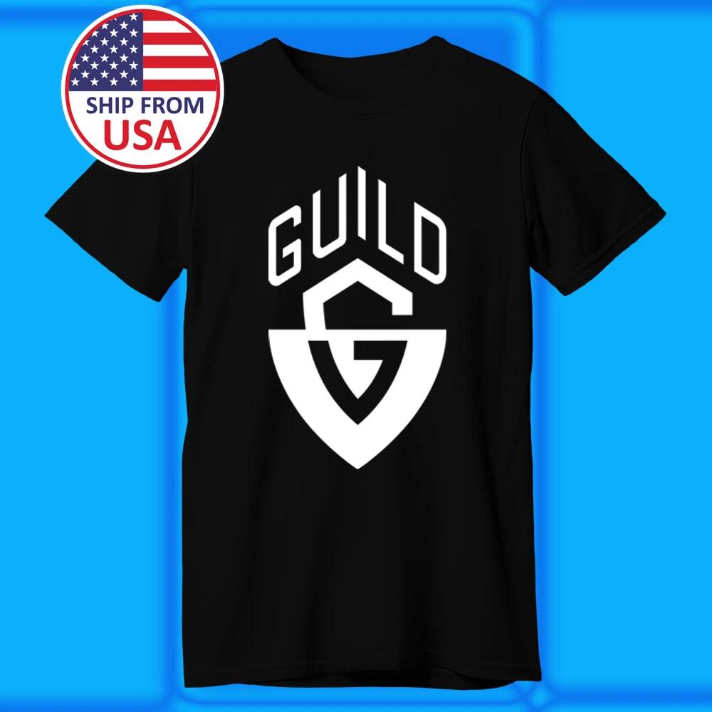 GUILD GUITARS Men s Black Size S-5XL 2XL