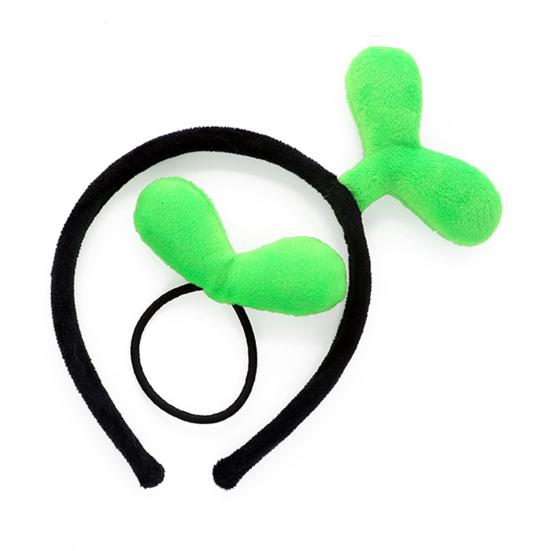 Little Sprout Headband Furry Hair Tie High Elasticity Hair-friendly Face Washing Hair Hoop Hair Accessories