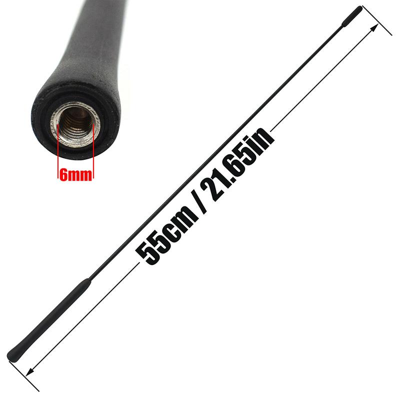 Universal Car Antenna, Flexible Car Roof Radio Mast for Replacement Auto Signal Aerial for Ford Focus Focus C-MAX 2003-2007