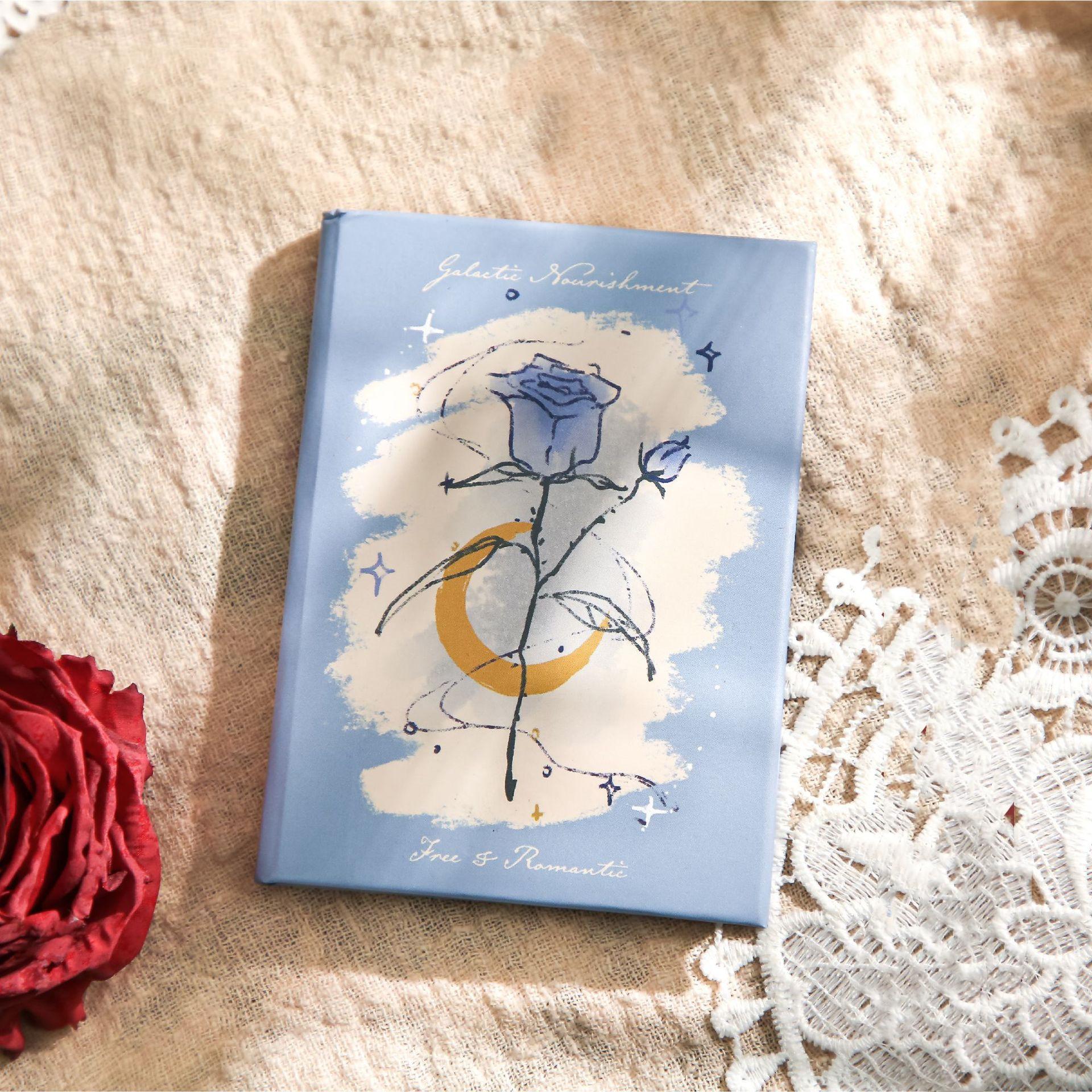 

A7 креативный американский ретро мини-блокнот для студентов, 96 листов, портативный книжный блокнот, милые канцелярские принадлежности, школьные принадлежности для девочек