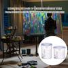 8Pcs Plastic Paint Containers with Lid Airtight Paint Container Touch Up Paint Storage Cups for Repainting Leftover Pa