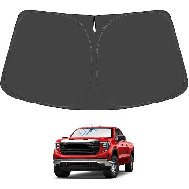 Proadsy 2025 Upgrade Front Windshield Sun Shade Foldable RAV4 Sunshade Protector Fit -2025 RAV-4 SUV Crossover, TRD Off-Road, LE XLE Premium Limited