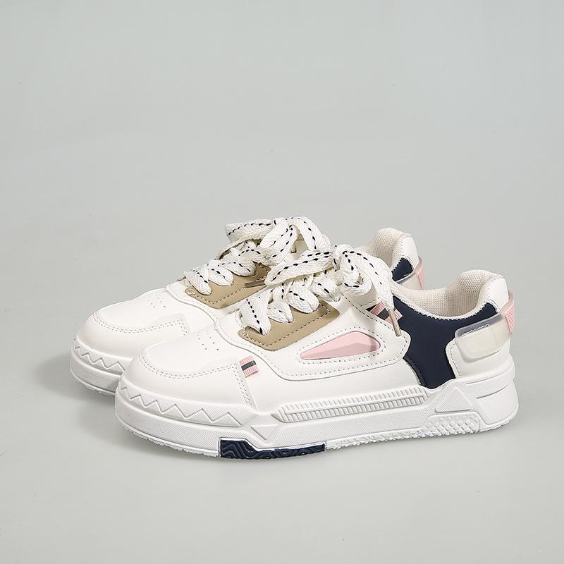 Platform White Shoes Children's Autumn New Ins Trendy Versatile Casual Student Board Shoes