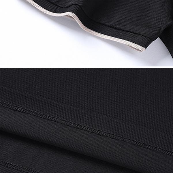 Letní pánské jednobarevné polokošile s krátkým rukávem prodyšné volné ležérní pánské tričko s krátkým rukávem