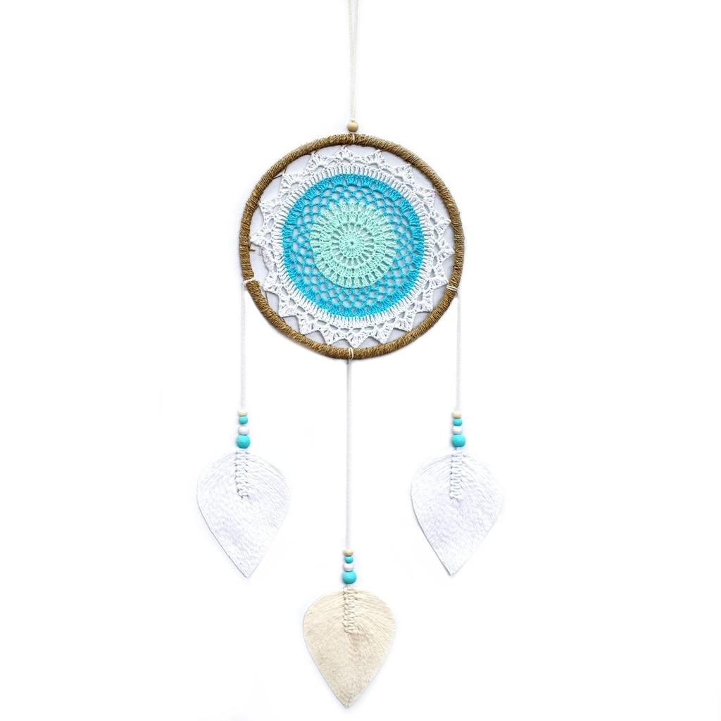 Dream Catcher Turquoise Vegan Rattan Handmade Bali