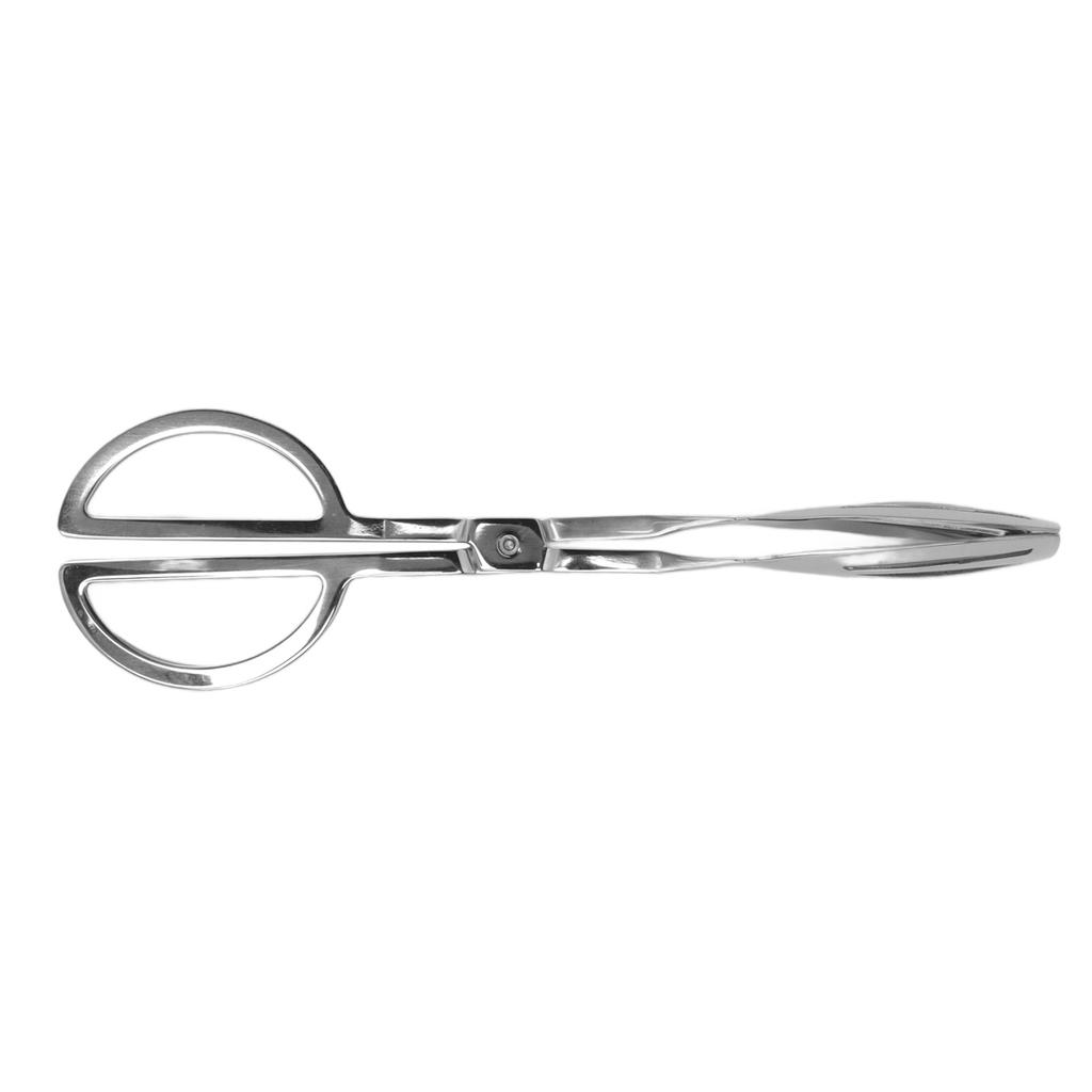 Serving Tongs 201 Stainless Steel Rust Proof Corrosion Proof Comfortable Grip Food Tongs for Kitchen