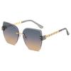 Sunglasses For Women, High-End Driving Sunscreen, Sunglasses With Personality, Large Frame, Round Face And Thin Glasses For Men