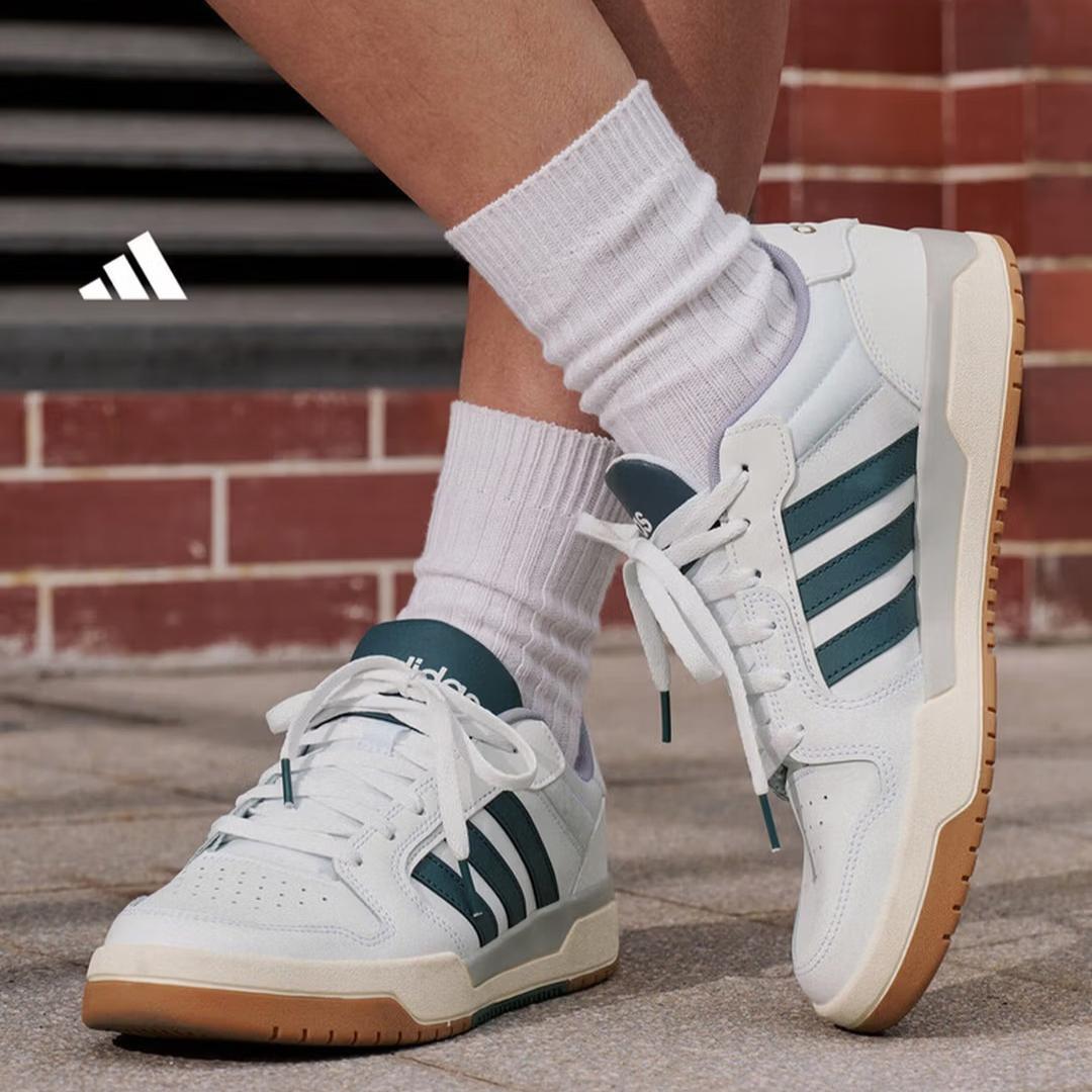 

Adidas ENTRAP Campus Style Retro Basketball Sneakers for Men and Women - Adidas JQ5047 JQ3925 35.5 синий