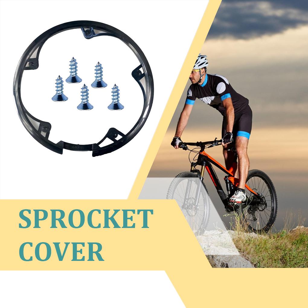 6piece Lightweight Crankset Cover For Electric Bike Good Protection Guaranteed Bicycle Crankset