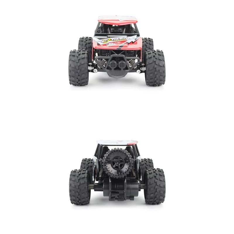 1:18 2.4G RC Short Course Truck, 20km/h High Speed with Deep Tread Tires & Spare Wheel, Kids Off-Road Toy