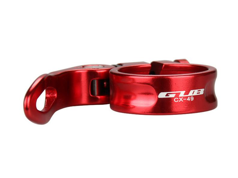 GUB CX-18/CX-49 Ultra-light Anodized Colored Bicycle Seatpost Clamp (31.8/34.9)