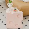 Creative Dining Chair Cheese Design Coffee Table Small Sofa Footrest Stool Side Table Living Room Home Decor Furniture