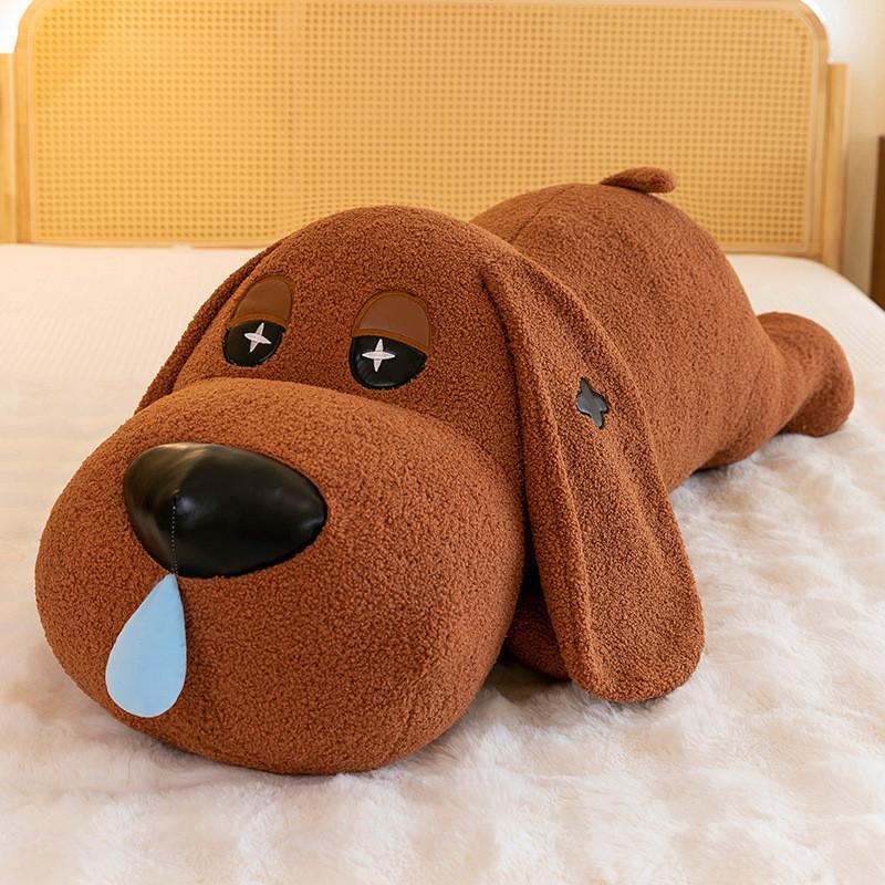 Adorable Long Plush Snotty Dog Toy With Big Eyes Perfect For Home Dcor Gifts