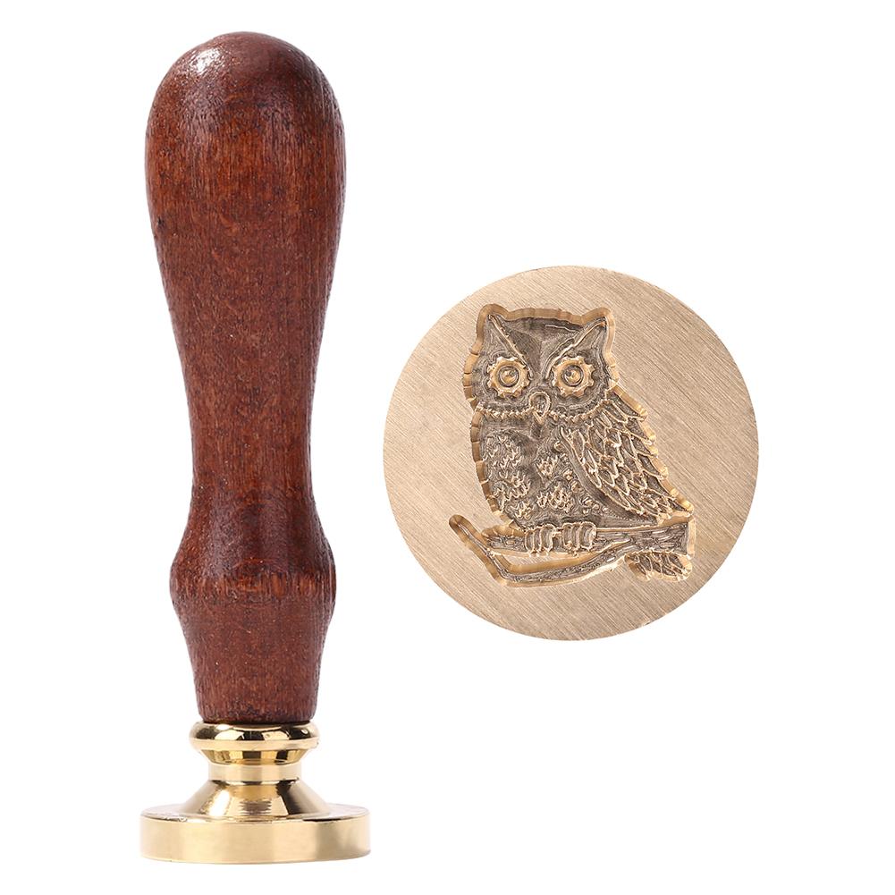 DIY Scrapbooking Envelope Sealing Wax Stamp Vintage Handcraft Animal Seal Stamp