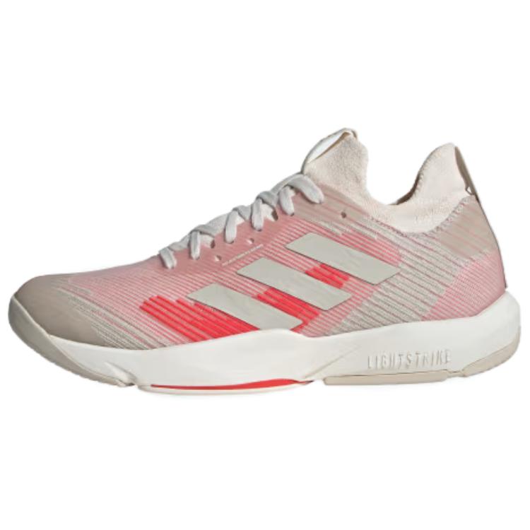 Adidas Rapidmove Adv Comfortable Lightweight Slip-Resistant Durable Low-Top Training Shoes Women Training Shoes Pink Brown IG0760