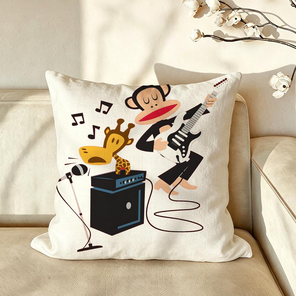 Brand ppaulFFrank Cushion Cover Pillow Case Antidustmite Pillowcase Silky Short Plush Sofa Cushion Cover Hot