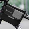 Dual-Sides 2L Bicycle Bag Bike Frame Fronttube Bag Touchscreen Mobilephone Bag Double Zipper