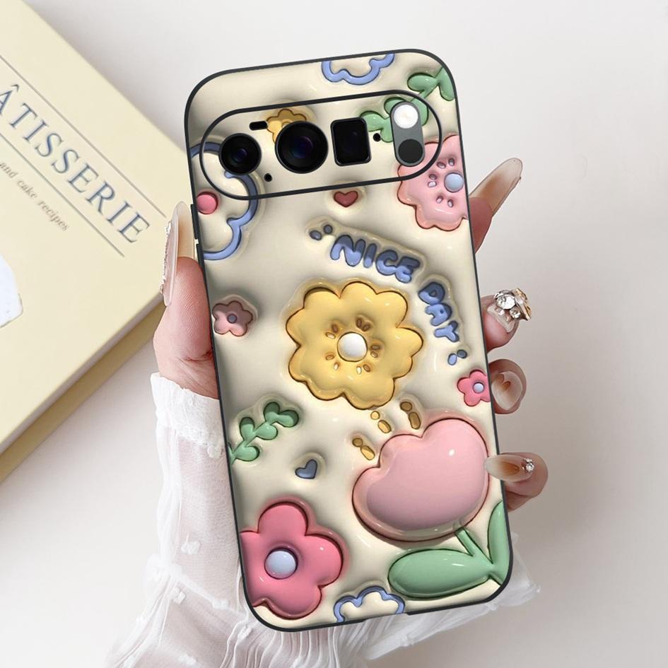 For Google Pixel 10 Case Pixel 10 Pro Cover Cute Rabbit Panda Cat Soft Silicone Matte Phone Cases For Google Pixel10 Pro XL Etui