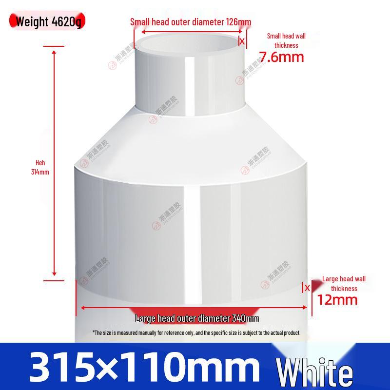 PVC Water Supply Straight Reducer Fitting