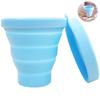 170ML Silicone Collapsible Mug Silicone Travel Mug Wear Resisting Lightweight Silicone Retractable Cup for Travel Picnic