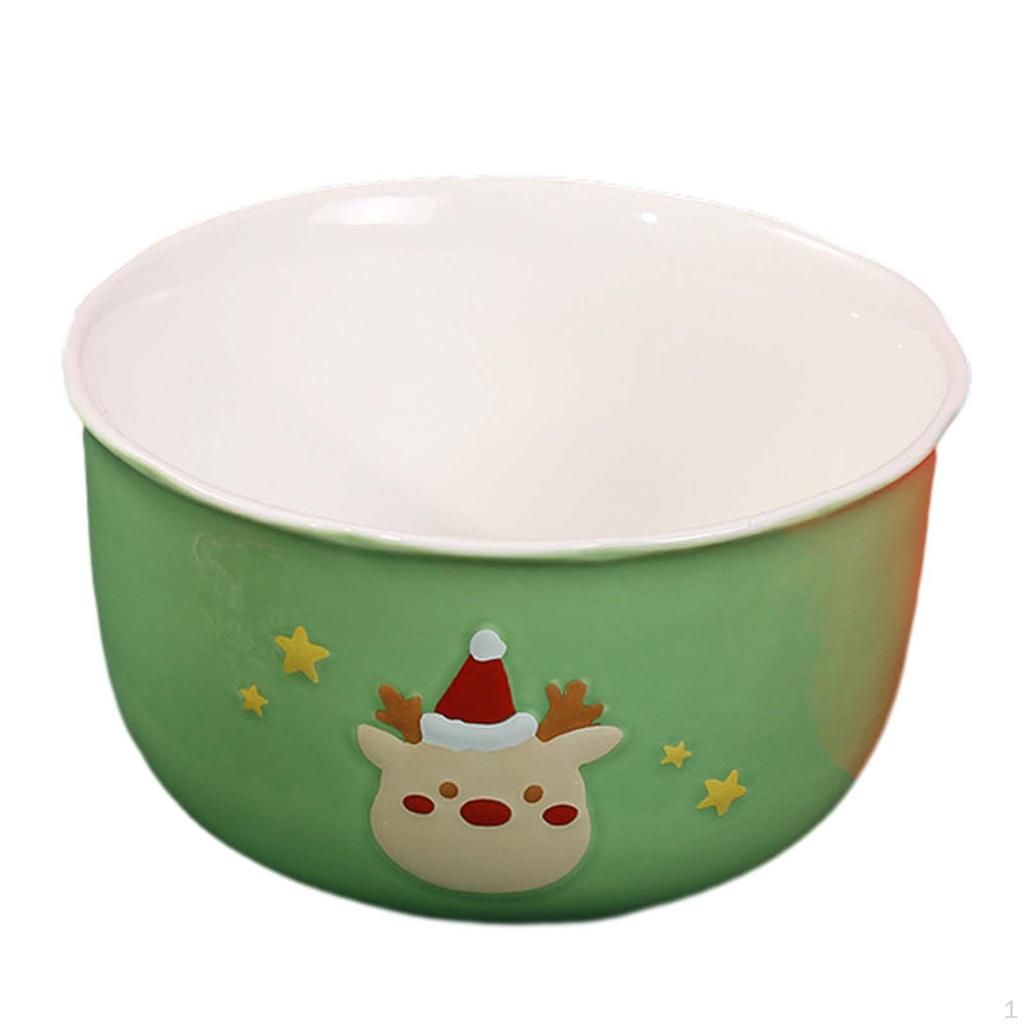Ceramic Plates for Christmas Dinnerware And Dessert Serving