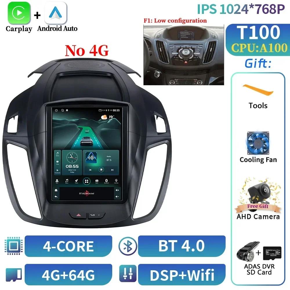 9.7inch Android Car Stereo Radio Multimedia Video Player For Ford Kuga 2 Escape 3 2012-2019 Navigation Carplay Automotive Screen