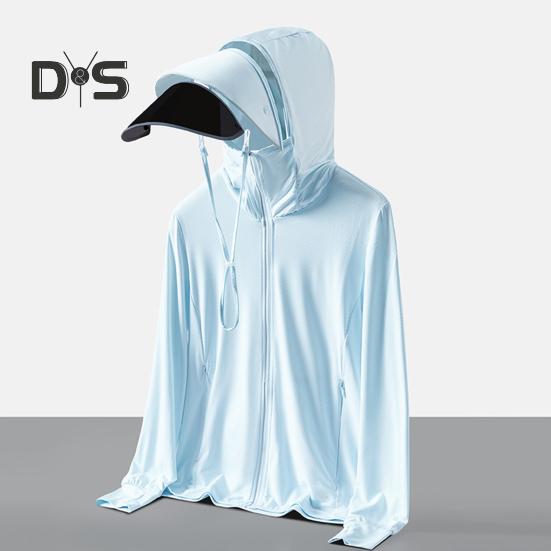 Women's Sun Protection Hoodie Jacket UV Blocking Long Sleeve Cooling Sun Shirt Casual Windbreaker Sportswear for Summer Outdoor Hiking