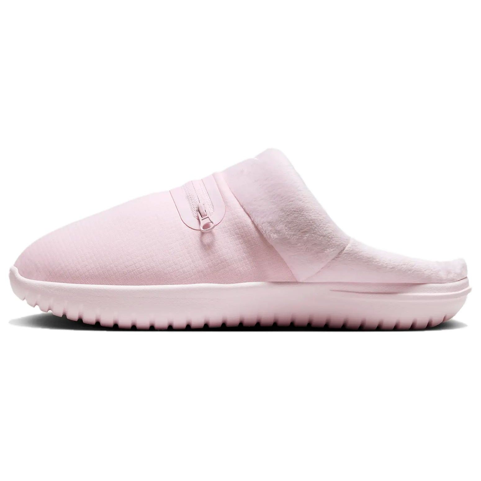Nike Burrow SE Comfortable Warm Toed Slippers Women slippers Pink DC1458-601 40.5