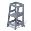 Alavya Home Learning Tower Neo - Standing Aid for Children | Stylish Stool, Beech Anti-Tip Protection, Adjustable Height