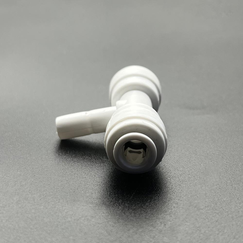 kegland 6.5mm - 1/4 Inch Supapă Plastic Piesă T Push-in Fiting Conector Rapid Articulație Instrument Bar Preparare Bere