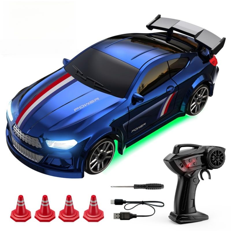TDchougin 164 Scale Mini Remote Control Car, 2.4GHz Rechargeable Remote Control Car Toy, Birthday Gift for Kids, Boys, Elementary and Middle School
