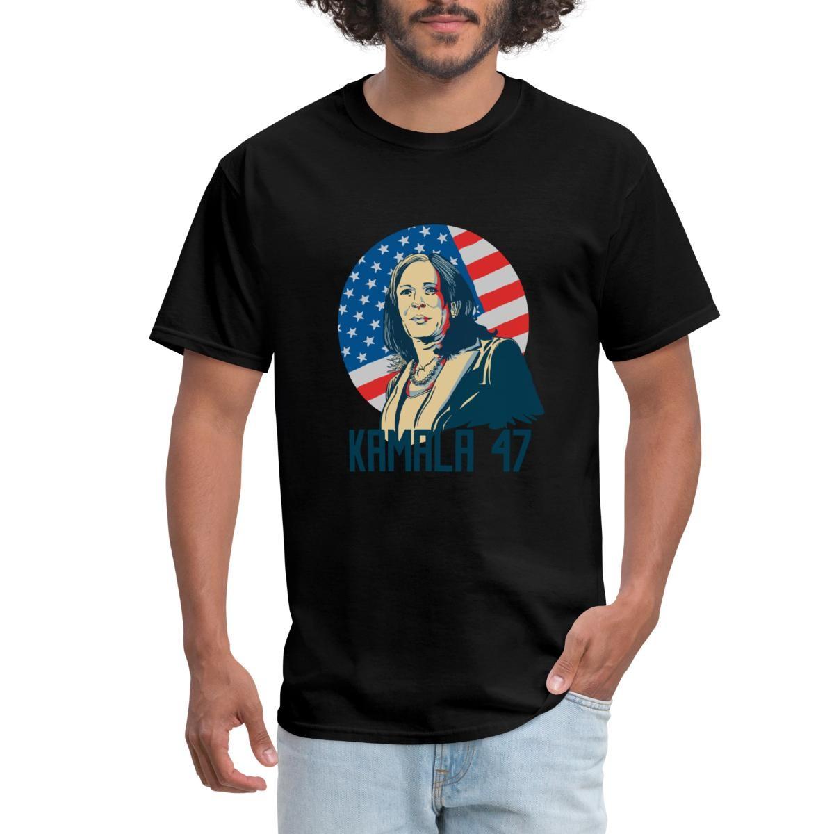 Kamala Harris For President | 47th President Campaign Men s T-Shirt L