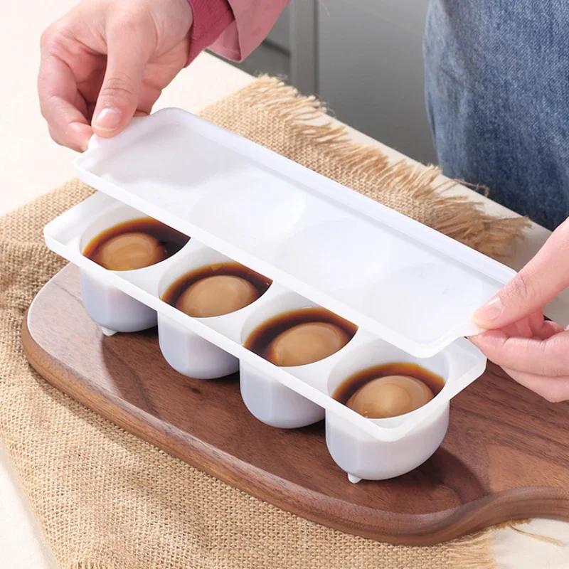 Soft Egg Making Box Pickled Egg Box Tea Egg Pickled Preservation Box Soy Egg Pickled Egg Divine Ware Refrigerator Storage Boxes