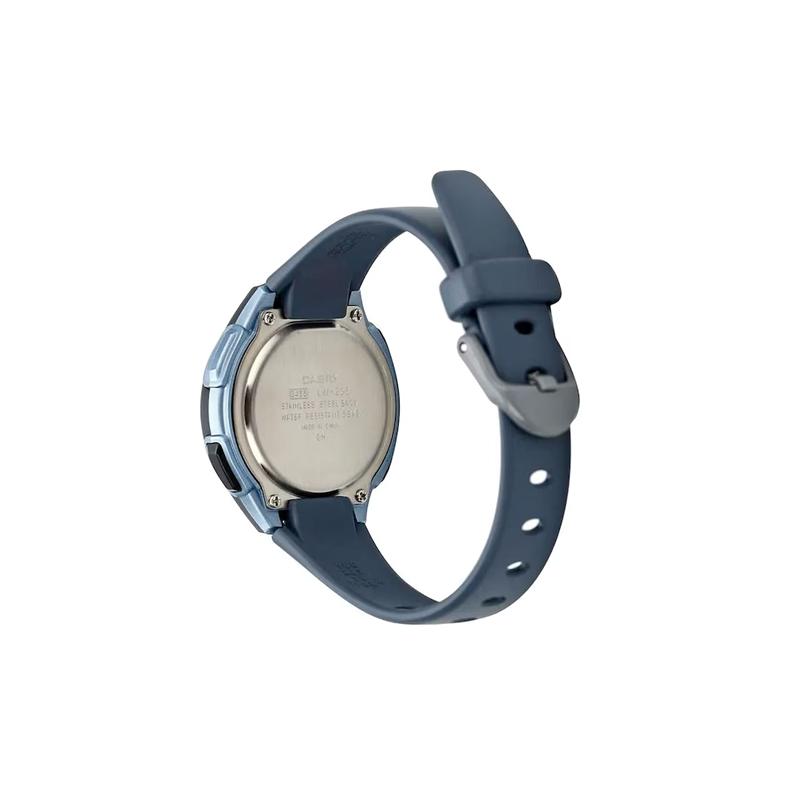 CASIO 50 meters waterproof Quartz resin strap for men and women gray LW-203-2A серый