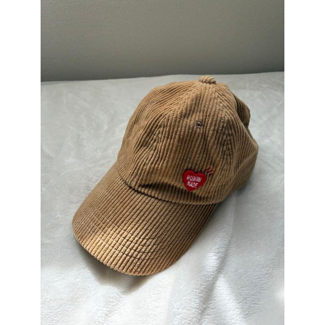 Used HUMAN MADE corduroy cap beige