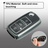uxcell Smart Key Fob Case Cover Compatible with Volkswagen Compatible