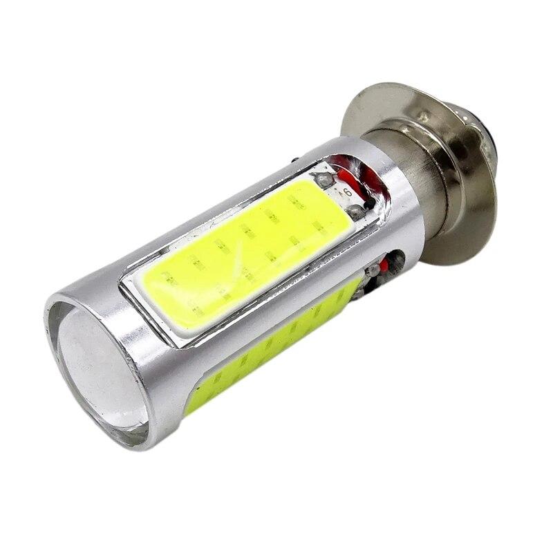 1 Pcs For Motorcycle Accessories H6M COB LED Moto ATV Headlight Head Lamp Fog Light Super Bright White Motorbike