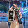Graffiti Autoschlüsselhülle Abdeckung Für Corolla Land Cruiser Prado Crown Yaris Sienna Alphard Cross Hilux Fortuner Camry
