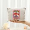 1pc Maximalist Tropical Fish Trio Makeup Bags Corduroy Storage Bag Aesthetic Accessory Travel for Women Fish Lover Gift Bags