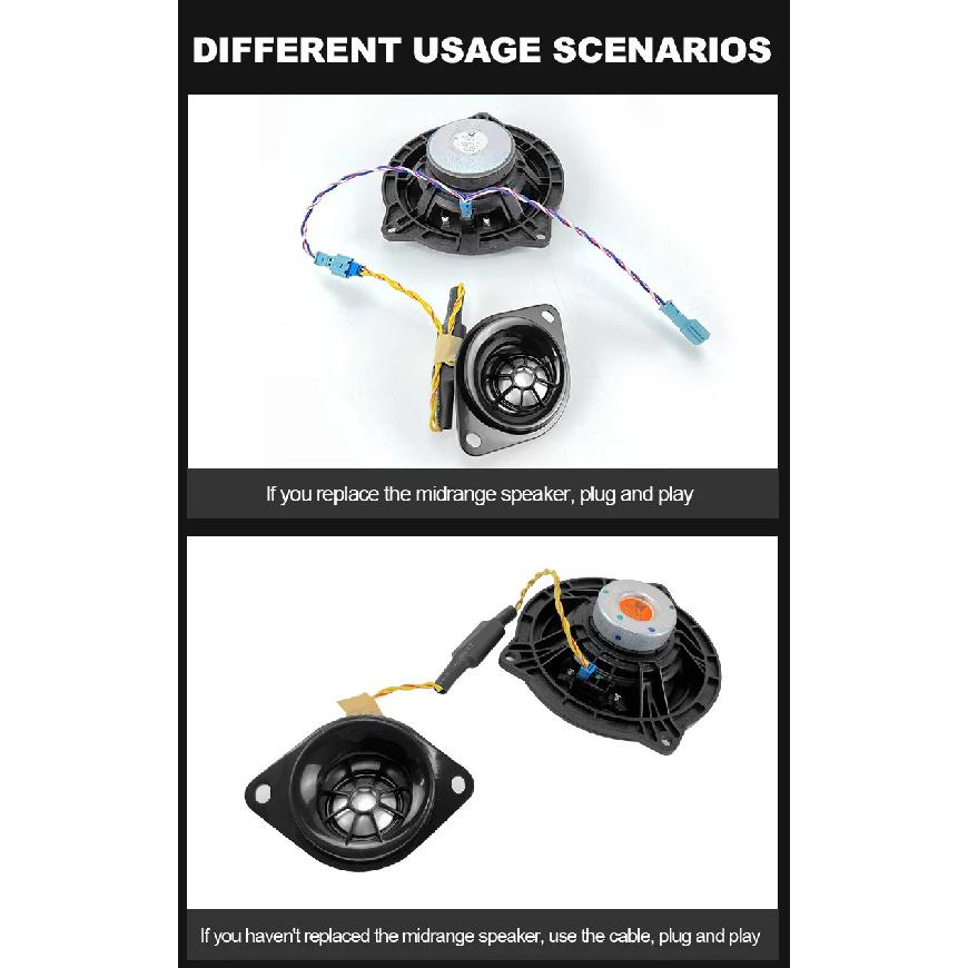 Car Rear Surround Tweeter For BMW E90 E91 E60 E61 F10 F11 F90 F07 F06 F12 F13 G20 G30 F15 F16 F85 F86 Center Dashboard Speakers