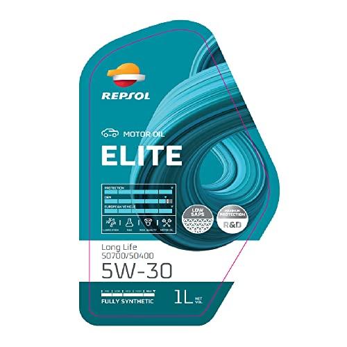 REPSOL Elite Long Life 50700/50400 5W-30 SN Engine Oil, 1L (007411)