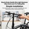 Bicycle Brake Handle Ultra Light Aluminum Alloy Hand Lever Handle For Folding Bike